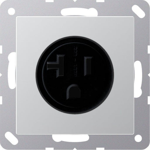 Jung - Steckdose alu A 521-20 AL 20A 125V Schutzkont