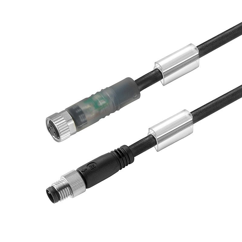 Weidmüller - Konfektioniertes Sensor-Aktor-Kabel Verbindungsleitung SAIL-M8GM8G-3L0.5U M8/M8