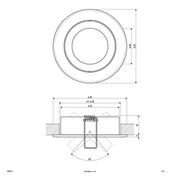 EVN Lichttechnik - Downlight/Strahler/Flutlicht EB-Strahler Aluminium 698 014 alu 50W 12V