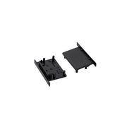 Brumberg Leuchten - Mechanisches Zubehör/Ersatzteile für Leuchten Endkappen-Set 53025080 (VE2) schwarz