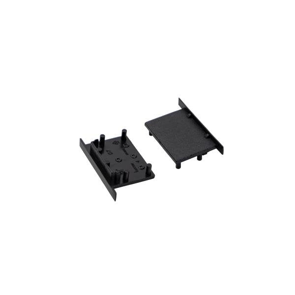 Brumberg Leuchten - Mechanisches Zubehör/Ersatzteile für Leuchten Endkappen-Set 53025080 (VE2) schwarz