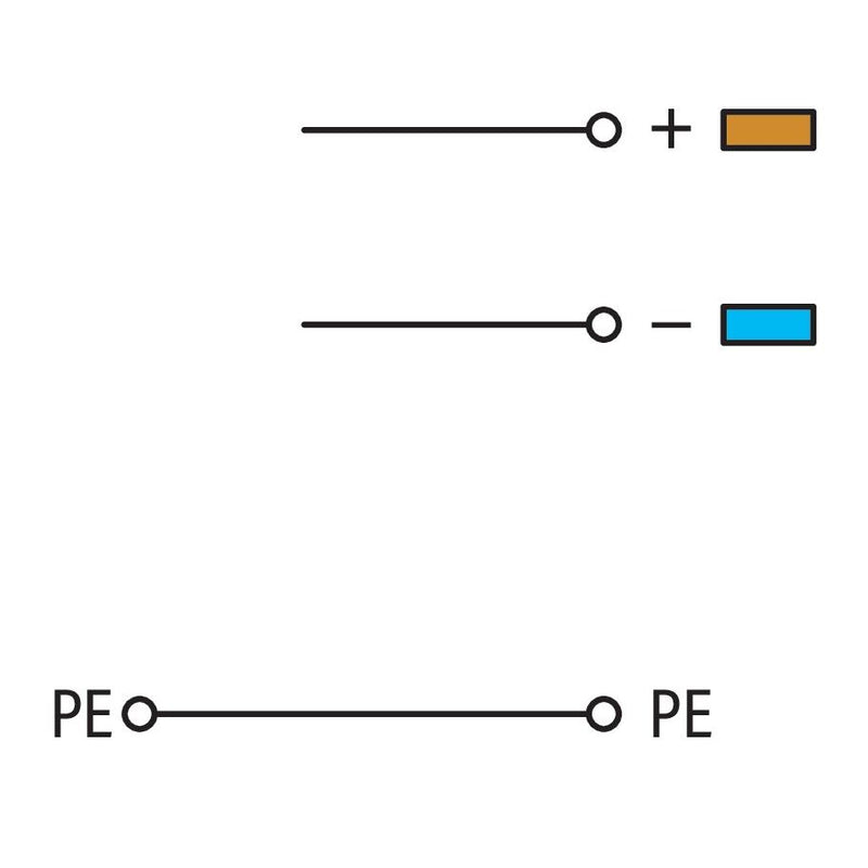 WAGO - Initiator/Aktor-Reihenklemme Initiat.-Einspeiseklemme 280-574 0,08-2,5mmq grau − 10 Stück