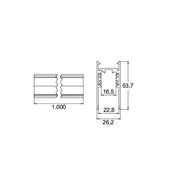 Brumberg Leuchten - Stromschiene 48 V-Stromschiene DALI 88488180