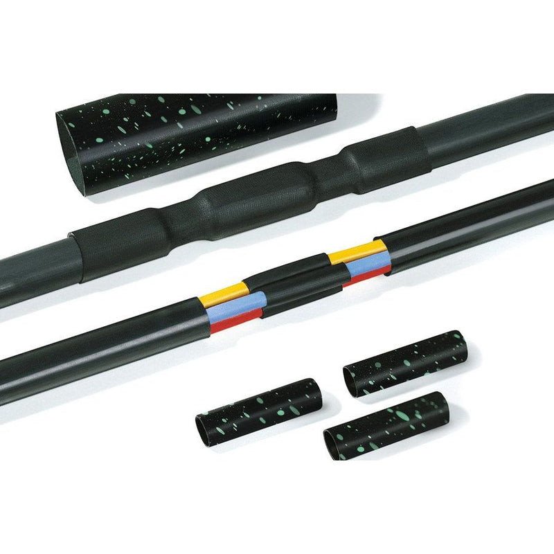 HellermannTyton - Verbindungs-/Übergangsmuffe Schrumpfmanschette LVK-5x6-25 PO-X BK 1
