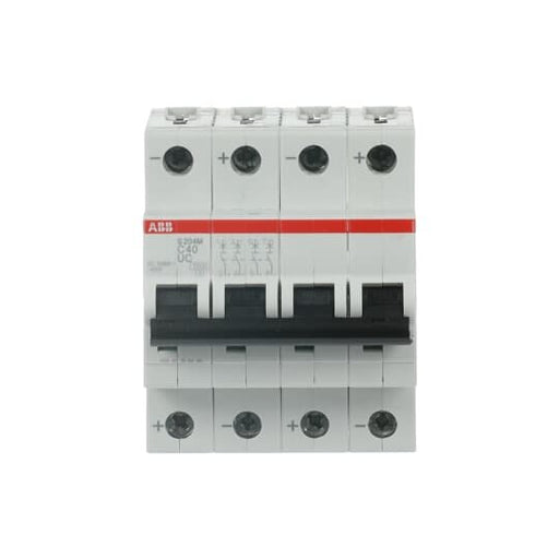 ABB Stotz S&J - Leitungsschutzschalter Sicherungsautomat S204M-C40UC 10 kA, 40 A, 4P
