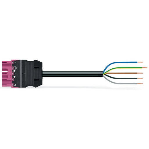 WAGO - Konfektionierte Leitung für steckbare Gebäudeinstallation konfekt. Anschlussleitung 771-9935/206-307/080 Eca,Stecker