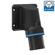 Walther Werke - CEE-Gerätestecker (IEC 60309) CEE NEO Anbaugerätestecker FW711306SK 16A 3P 6h IP54