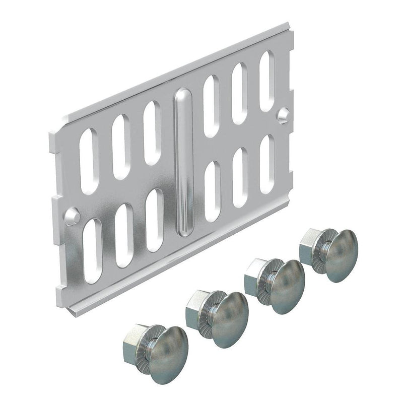 OBO Bettermann - Verbinder für Kabeltragsystem Längsverbinder RLVK 60 A4 Kabelrinne − 10 Stück