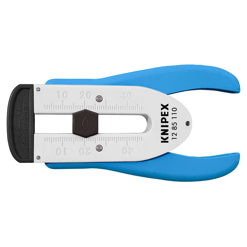 Knipex - Abisolier-/Abmantelwerkzeug Abisolierwerkzeug 12 85 110 SB für Glasfaserkabel