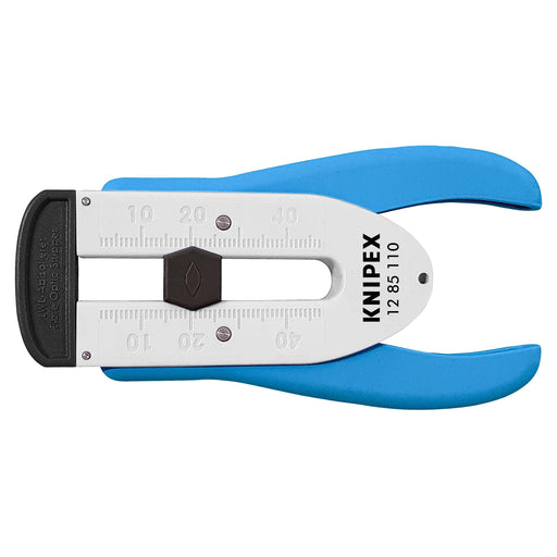 Knipex - Abisolier-/Abmantelwerkzeug Abisolierwerkzeug 12 85 110 SB für Glasfaserkabel
