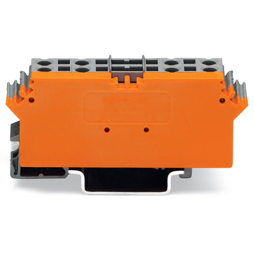 WAGO - Durchgangs-Reihenklemme Basisklemmenblock 280-762 0,08-2,5mmq orange