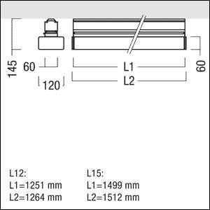 Zumtobel Group - Decken-/Wandleuchte LED-Leuchte ECOOS2 440 #42933288 940