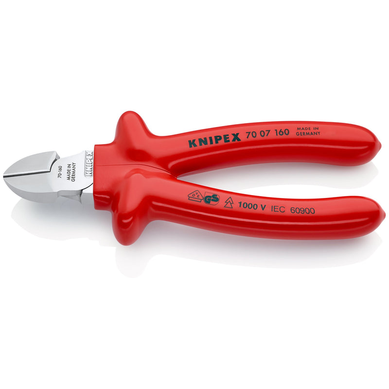 Knipex - Seitenschneider 70 07 160 verchromt, 160mm