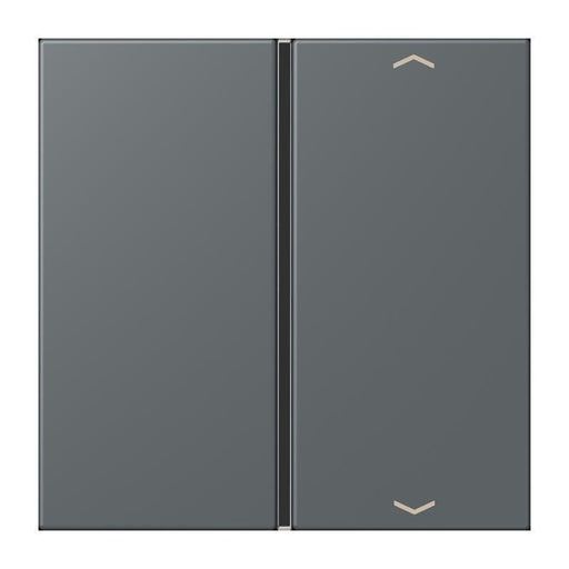Jung - Abdeckung/Bedienelement für Installationsschalterprogramme Taste 1fach m. Pfeilsymb. LC 401 TSAP 202 gris fonce 31