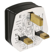 Bachmann - Schutzkontaktstecker Schutzkontakt-Stecker 910.176 sw, England