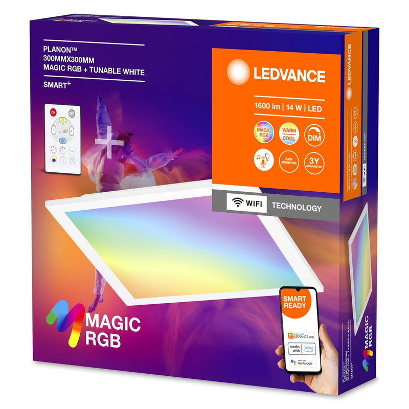 Ledvance - Decken-/Wandleuchte LED-Panel, WiFi Smart #4099854090370 RGBTW, weiß