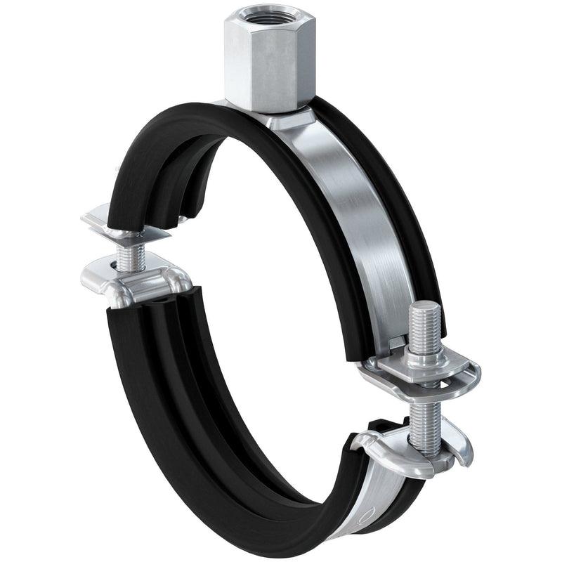 Fischer Deutschl - Zweiteiliger Bügel, rund Universal Rohrschelle FRS-L 76-84 − 10 Stück