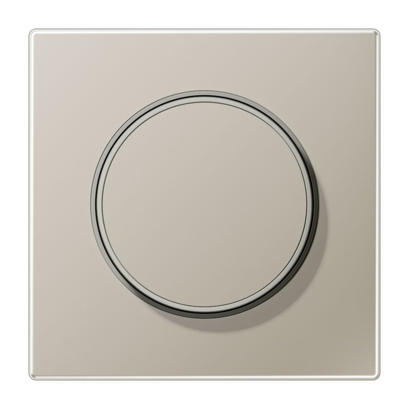Jung - Abdeckung/Bedienelement für Installationsschalterprogramme Abdeckung für Drehdimmer ES 1740 Serie LS, Edelstahl − 1 Stück