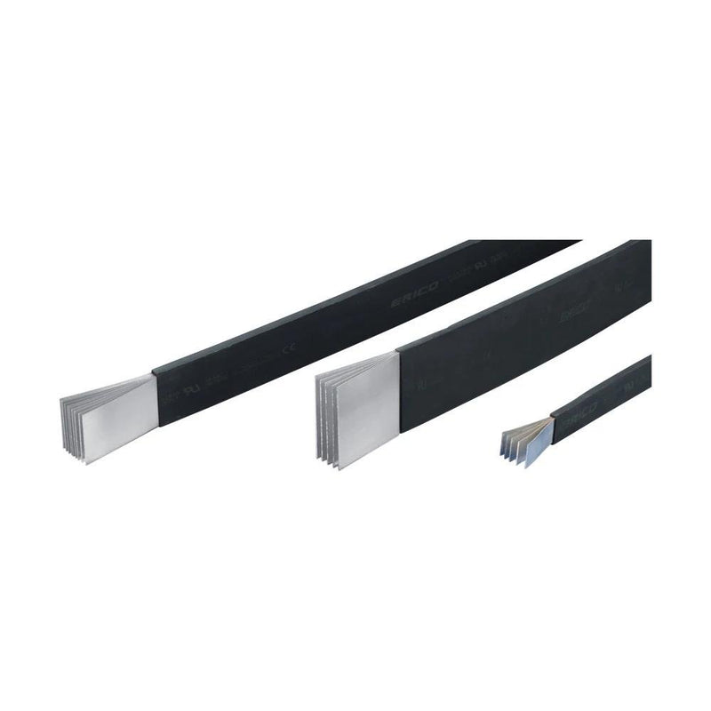 Erico - Verdrahtungsband Stromschiene Flexibar Adv. FADV2MTC6X9 2m verz. 6x9x0,8 − 4 Stück