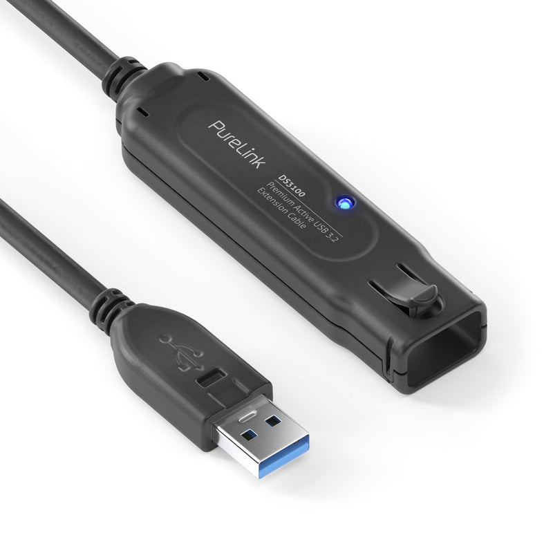 PureLink - PC-Kabel Aktiv Verlängerung 10m DS3100-100 USB 3.1 Gen.1