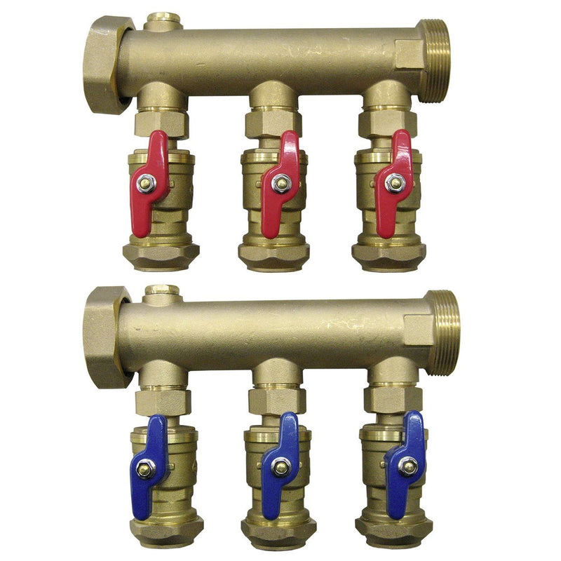 Glen Dimplex SEE - Soleverteiler für Wärmepumpe Solekreisverteiler SVT 200KV 2-fach m.Klemmringv