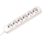 Bachmann - Mehrfachsteckdose Tischsteckdose 6f. 381.248K 3,00m ws