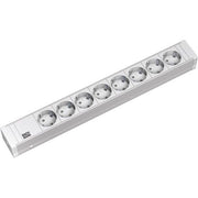 Bachmann - Power distribution unit (PDU) 19Zoll Steckdosenleiste 8f 333.001 H=52mm 8xSchutzk. ws