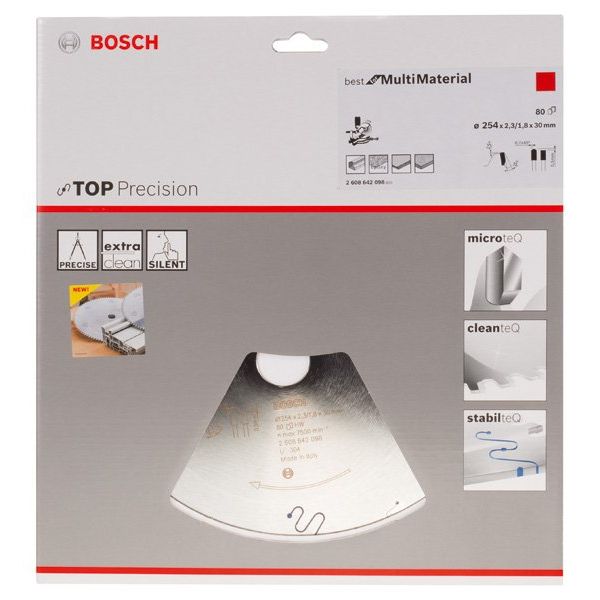 Bosch - Kreissägeblatt Top 2608642098 Precision Best for