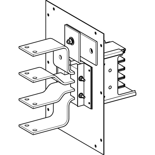 Schneider Electric - Einspeisekasten für Schienenverteiler Flanschspeisung KSA630AE4 630A