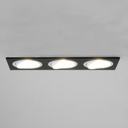 Brumberg Leuchten - Downlight/Strahler/Flutlicht Einbaumodul rechteckig 45028560 3-fach