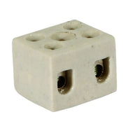 Pollmann - Ein- und mehrpolige Klemmenleiste POLLMANN KLEMME KERAMISCHE AK2/6A 4QMM, 2P, 6A, 400V