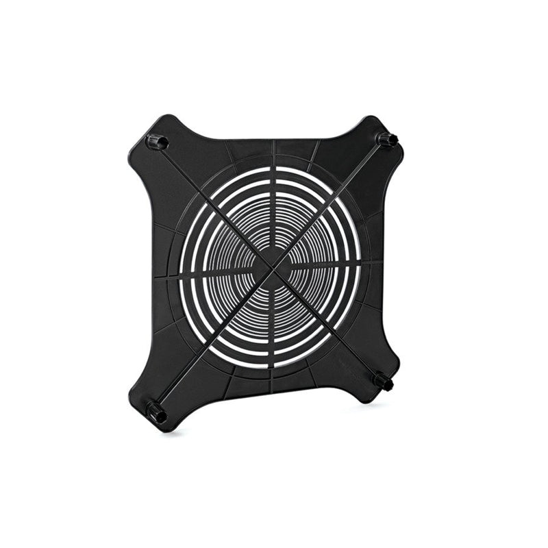 HellermannTyton - Leuchteneinbaugehäuse Deckenabstandhalter-Platte 148-00117(10) 75-314mm schwarz