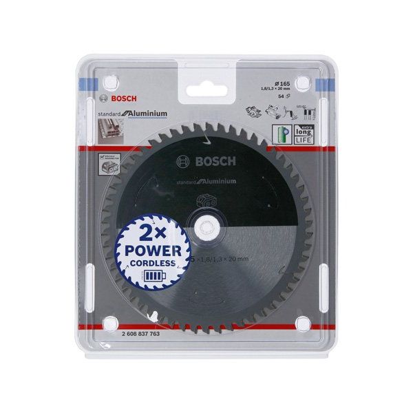 Bosch - Kreissägeblatt PRO Aluminium cordless 2608837763 Kreissägeblatt 165 x