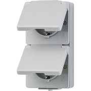 Jung - Steckdose SCHUKO-Steckdose 2-fach 622 W 16A 250V senkr