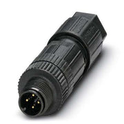 Phoenix Contact - Rundsteckverbinder, feldkonfektionierbar (Industriesteckverbinder) Steckverinder SACC-M12MS-4PL − 1 Stück