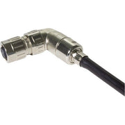 Harting - Rundsteckverbinder, feldkonfektionierbar (Industriesteckverbinder) Kabelsteckverbinder 21038214807 gewinkelt Buchse