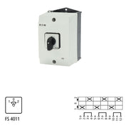 Eaton - Lastschalter Umschalter T3 32A Aufbau T3-3-8216/I2 tastend 0-Stellung