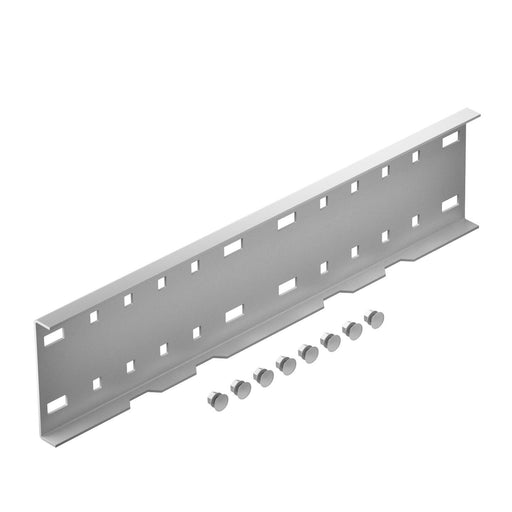 OBO Bettermann - Verbinder für Kabeltragsystem Längsverbinder WRVL 110 FSK LGR FSK RAL7035 − 6 Stück