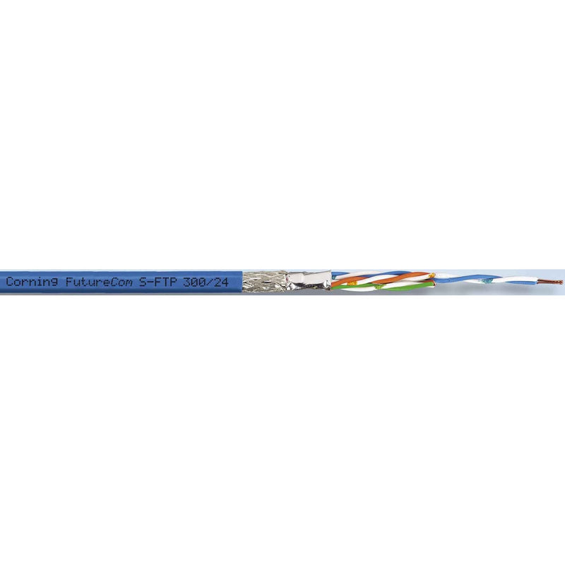 Corning K&L - Daten- und Kommunikationskabel SF/UTP 300/24 4P PVC CCXDLF-C0047-C001-L7 FutureCom Kabel − 48000 Meter