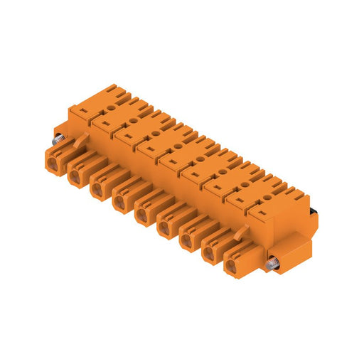 Weidmüller - Kabelsteckverbinder für Leiterplattensteckverbinder Verbinder 7.62mm BLF 7.62H#1230290000 − 18 Stück