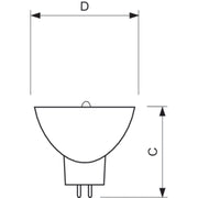 Philips Lighting - Studio-, Projektions- und Fotolampe Speziallampe 13528 15W GZ4 6V 2900K