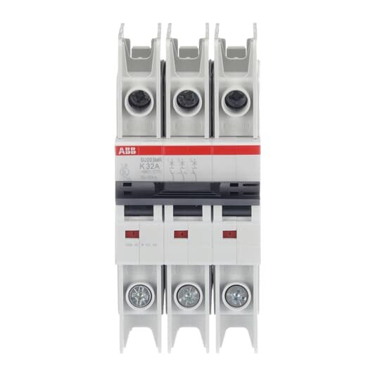 ABB Stotz S&J - Leitungsschutzschalter Sicherungsautomat SU203MR-K32 10kA, 32A, 3P, RTT
