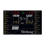 Peweta - Uhr Basketball-Anzeigetafel 24.676.551 HEIM und GAST
