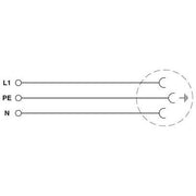 Phoenix Contact - Steckdose Reiheneinbau Steckdose EO-D/UT Steckgesicht Typ D − 5 Stück