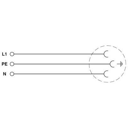 Phoenix Contact - Steckdose Reiheneinbau Steckdose EO-D/UT Steckgesicht Typ D − 5 Stück