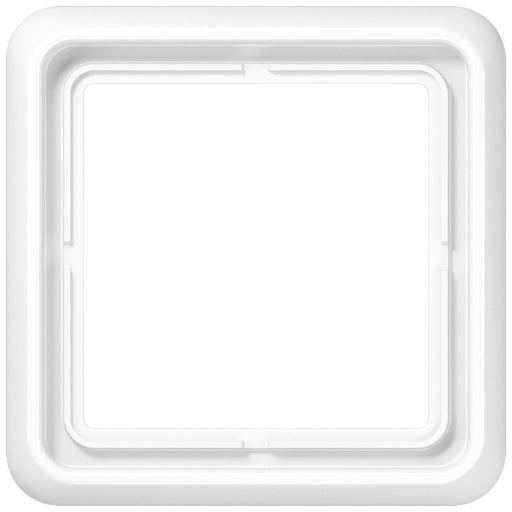 Jung - Abdeckrahmen Rahmen 1-fach aws CD 581 WW waage/senkrecht