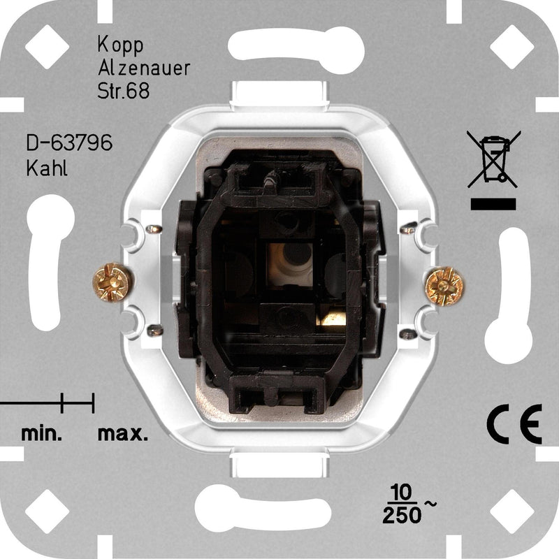 Kopp - Installationsschalter Universalschalter 503600006 250V Aus Wechsel
