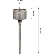 Bosch - Bohrkrone PRO SDS max-5 Bohrkrone, F00Y145201 einteilig 125 x 80 x