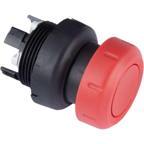 Stahl - Frontelement für Pilztaster Pilzdrucktaster 8602C3-004-S RT/S
