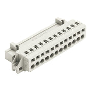 WAGO - Kabelsteckverbinder für Leiterplattensteckverbinder 1-Leiter-Stiftleiste 721-612/019-000 CAGECLAMP,2,5mm²,lgr − 25 Stück